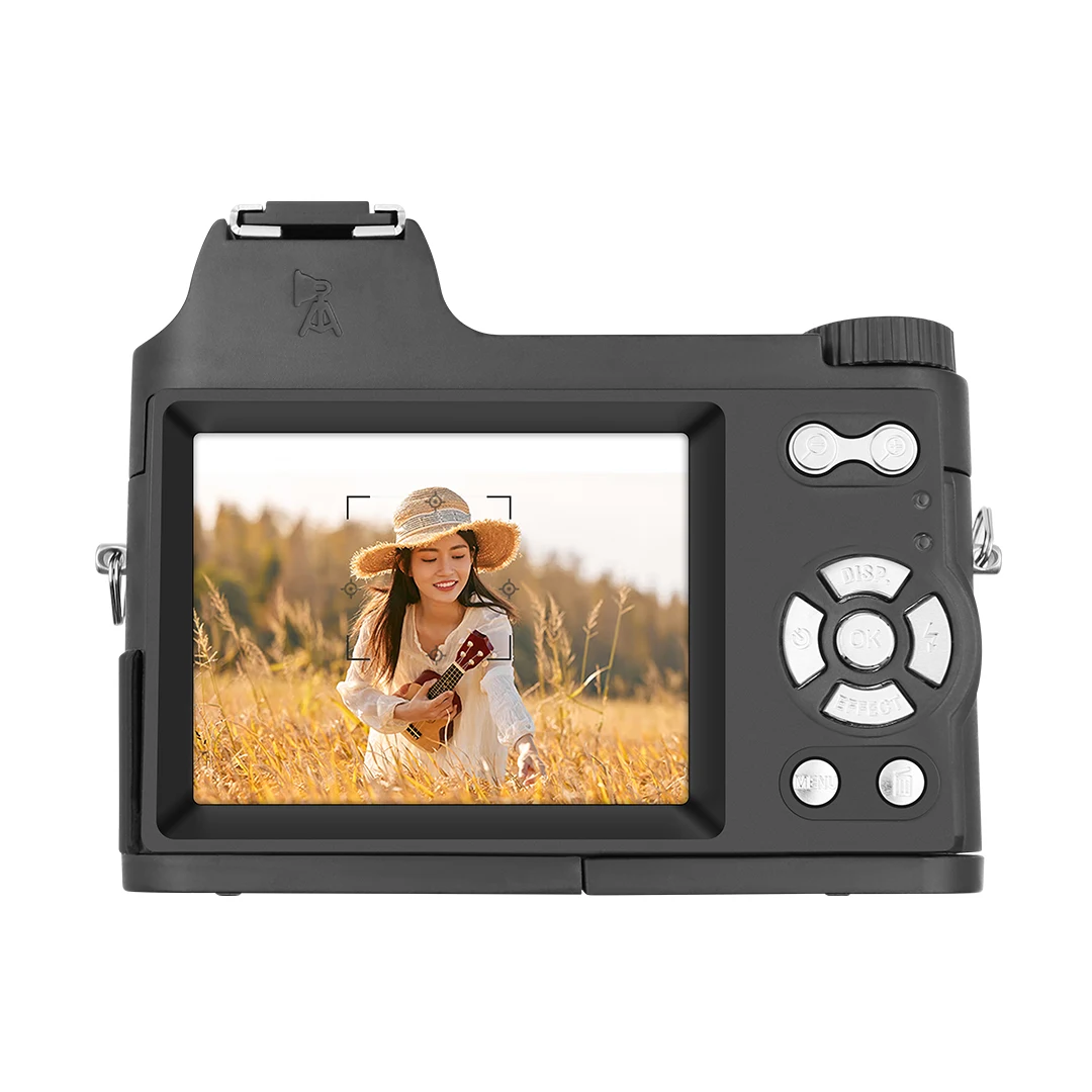 Новейший дешевый DSLR style HD объектив 4K 48MP Портативная Цифровая видеокамера профессиональная vlog