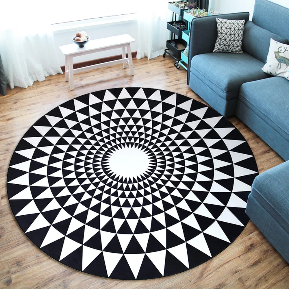  Manufacturers illusion Environmental protection jaipur rugs waterproof cowhide rug with
