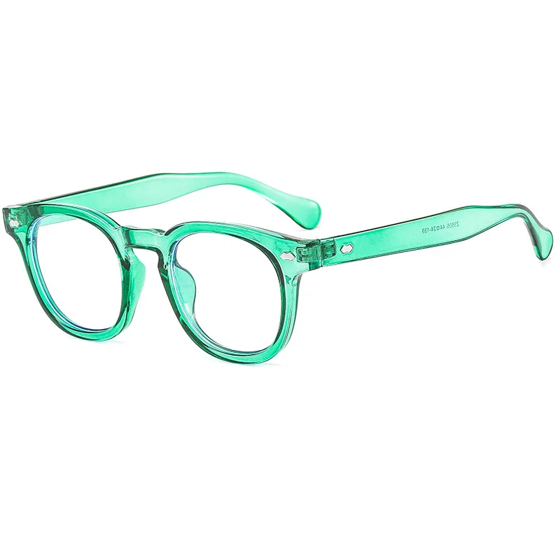 New Hot Selling Fashion Trend Men Quality Pc Round Frame Optical Glasses Women Retro Premium Custom Anti Blue Light Glasses