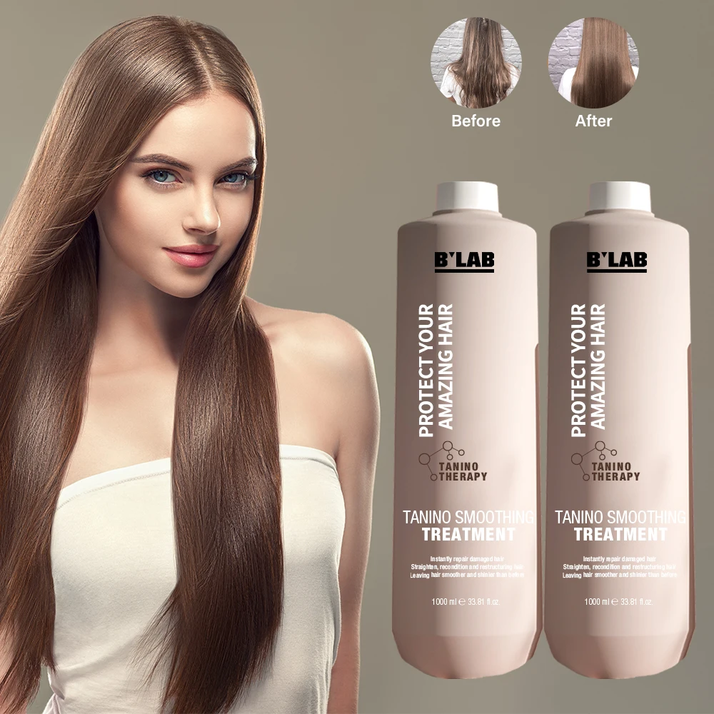 Luxliss Taninoplastia Keratin Treatment Nano Formaldehyde Free Hair Smoothing Nano Therapy for Hair Straightening