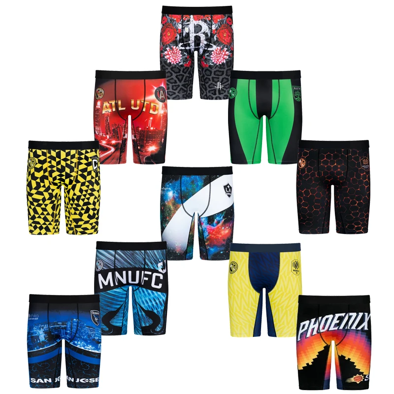 2022 ET Factory  HIKA Custom New Shorts Printed Underwear Casual Underwear For Men 3xl Plus Size Boxers Briefs Boxer