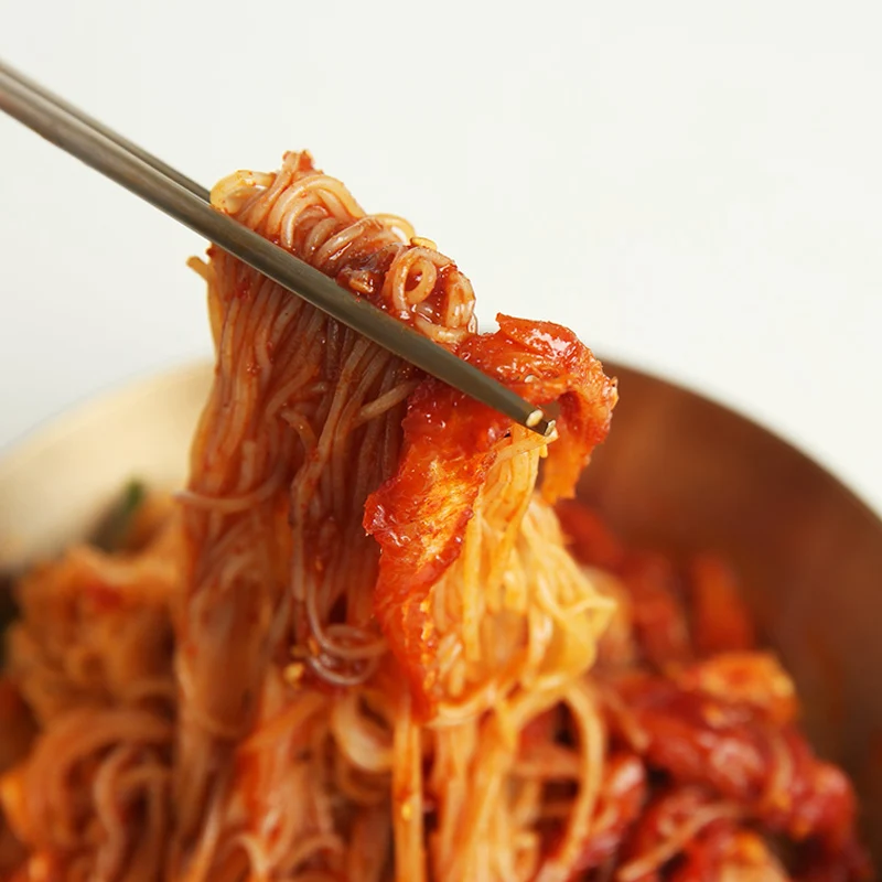 Лапша в Корейском стиле Здоровая пища 320 г лапша с низким содержанием жира для фастфуда