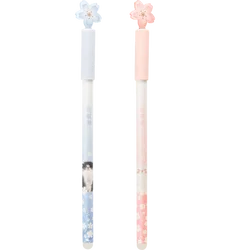 Волшебная гелевая ручка с жидкими чернилами стираемая