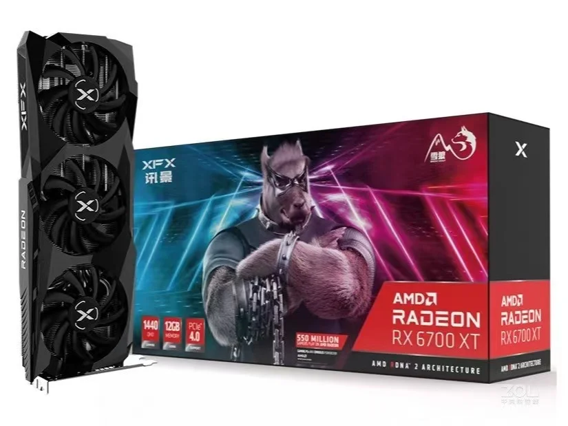 Игровая видеокарта AMD RX 5700XT 6600XT 6700XT 6800 6800XT 6900XT 6950XT Saphire Nitro