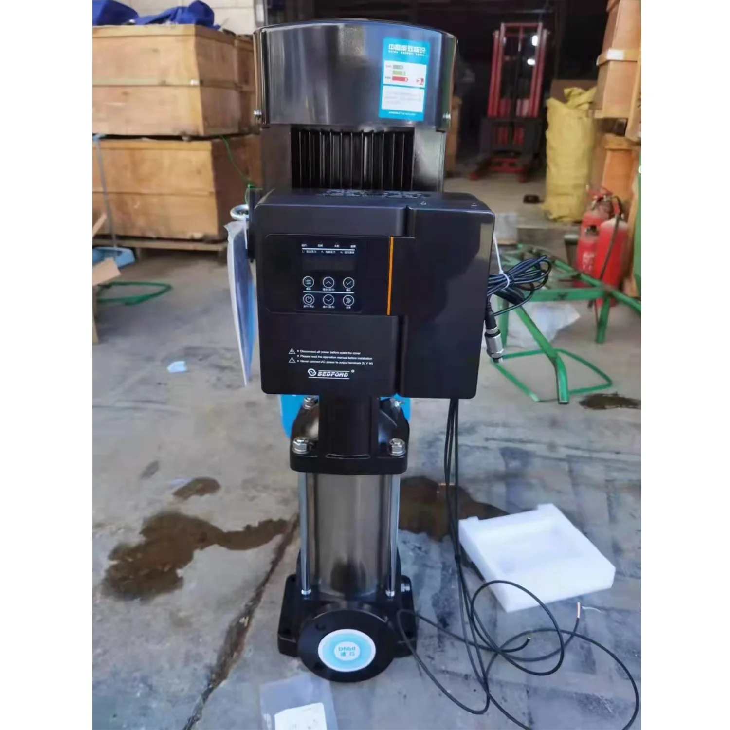 Constant Pressure Inverter 380V 4KW Automatic Water Pump Pressure Control VSD for Water Pump