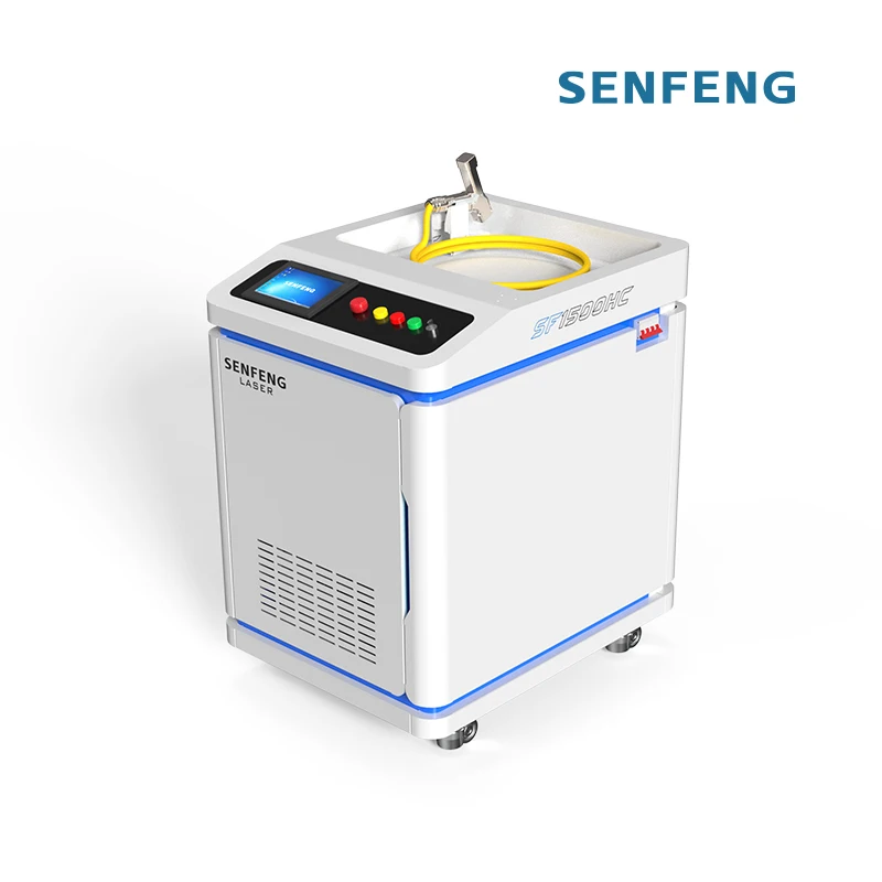 SENFENG ручная непрерывная Волоконно-Лазерная Чистящая машина 1500 Вт 2000 3000