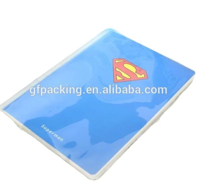 Лидер продаж, прозрачный пластиковый чехол-книжка из ПВХ на заказ, мягкий чехол-книжка с принтом