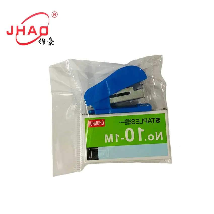 Creative Fancy Colorful Mini Stapler No.10 office plastic stapler for students