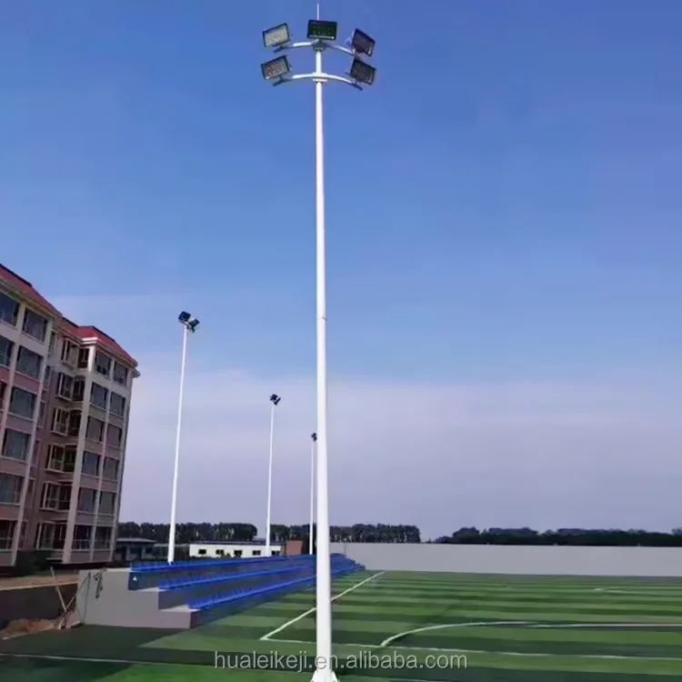 Factory Customized Hot Roll Steel Q235 160 Galvanized light pole Solar street lights Street Outdoor LED lights