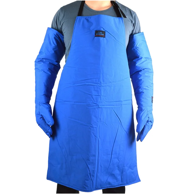 Prevent Liquid Nitrogen From Splashing Safety Cryogenic Protective Apron for LNG