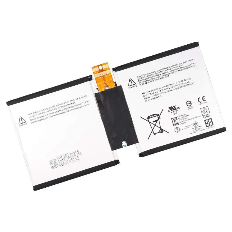 iParts Replacement for Microsoft Surface 3 1645 1657 Battery G3HTA003H G3HTA007H G3HTA004H Original Repair Parts Wholesale