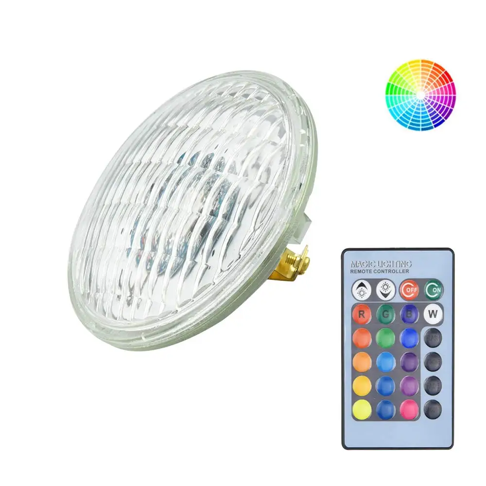 china factory led par36 9w rgb ip65  underwater  led light  dc/ac12v led par36 9w swimming pool lighting led spotlight