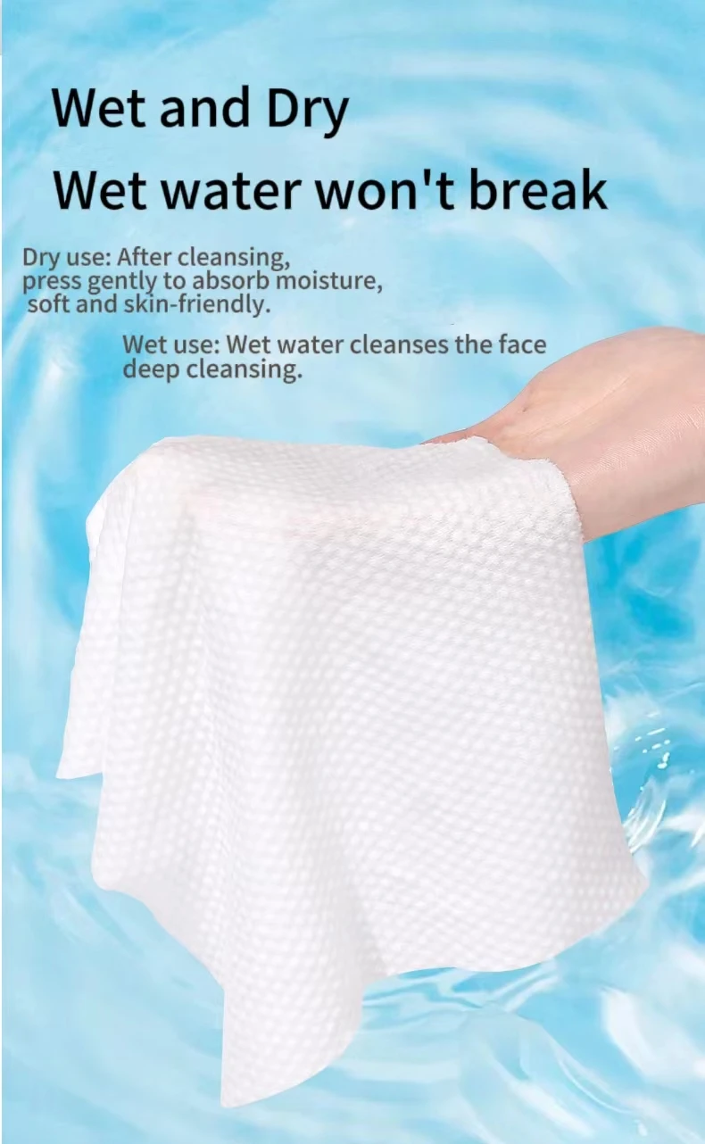 Clean Towels XL, 100% USDA Biobased Dermatologist Approved Face Towel, Disposable Clinically Tested Face Towelette