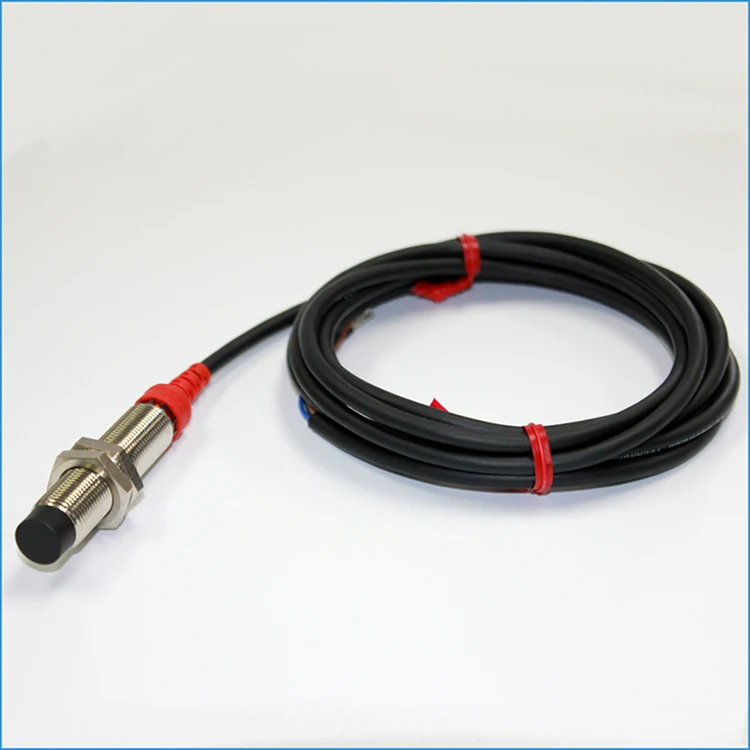 4mm M12 Metric thread non flush type inductive sensor DC 12-24V presence induction sensors