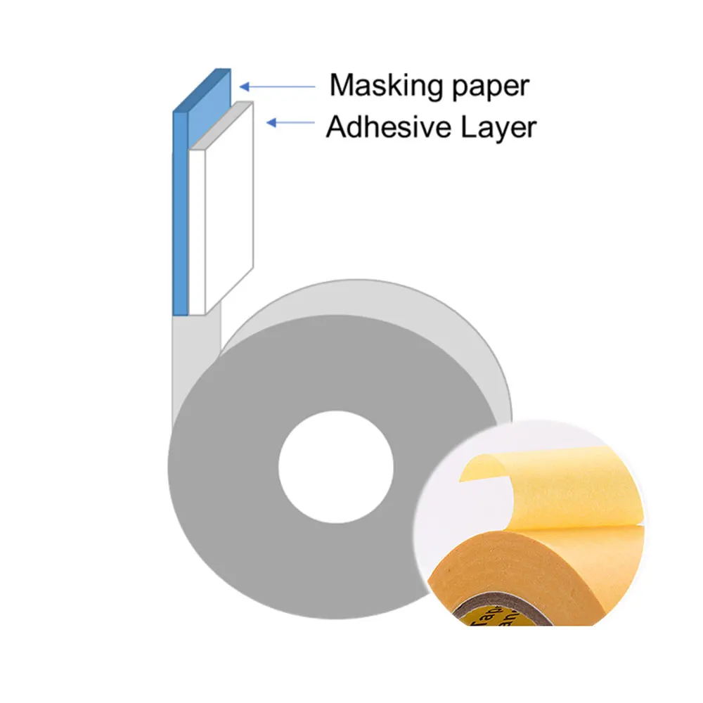 Reasonable Price 2 Inch Manila Frog Masking Tape