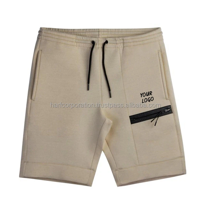  Спортивные шорты-джоггеры на заказ 100% хлопок махровые тренировочные брюки мужские шорты для бега тренажерного зала спортивные