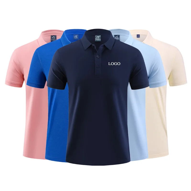 New Design Soft Boys Polo T-shirt Work Uniform Cotton Polo For Men Inner