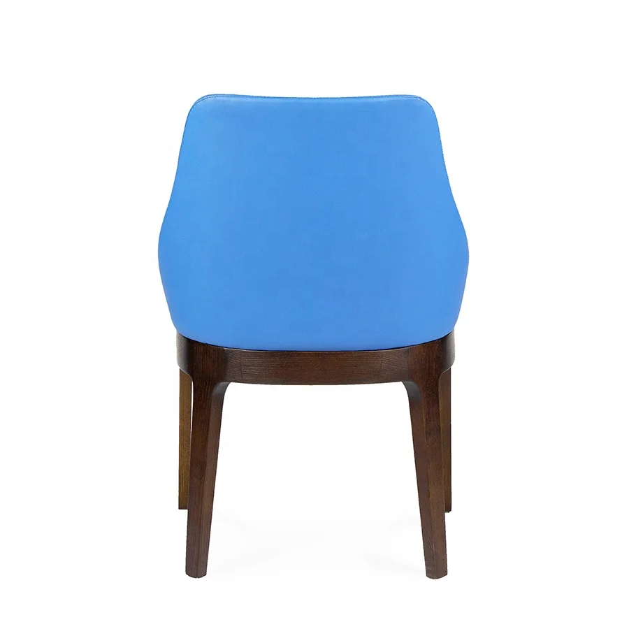 Интерьерный дизайн, обеденные стулья для ресторана, винтажный стул для гостиной с деревянными ножками, обеденный стул в скандинавском стиле с мягкой обивкой