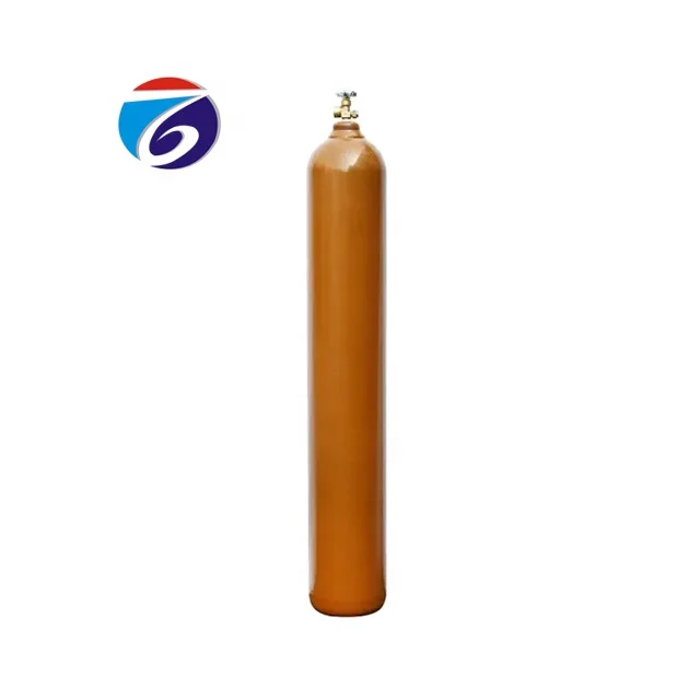 ISO9809 Standard High Pressure Balloon Grade 40L Water Capacity Helium Gas Cylinder
