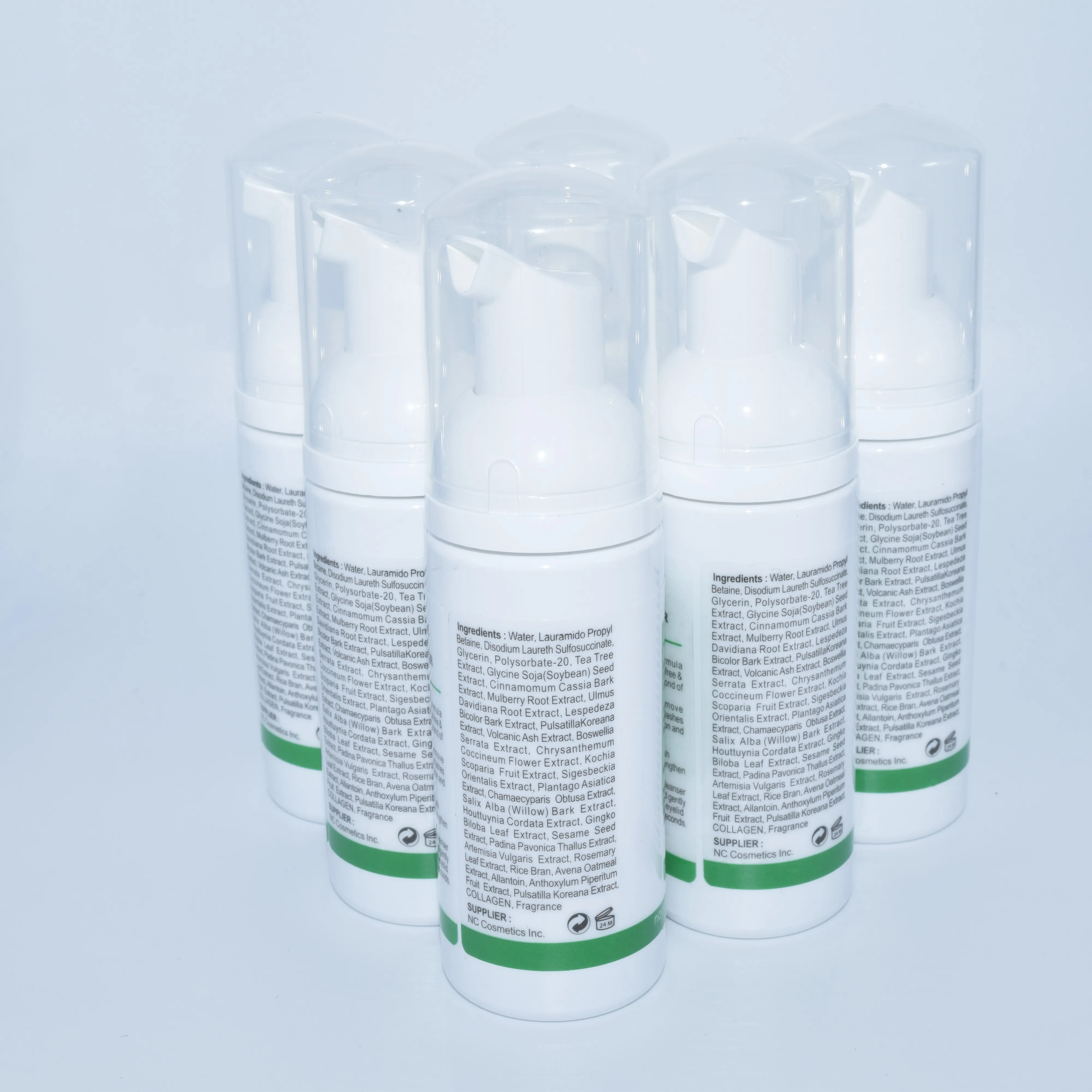 very popular Korean product safety private label cleanser cleaning eyelash cleaner foam lash extension shampoo