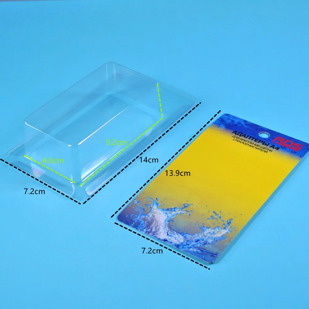 Clear PET Plastic Blister Packaging Sliding Blister Packs Plastic Plastic Clamshell Sliding Blister Card Packaging