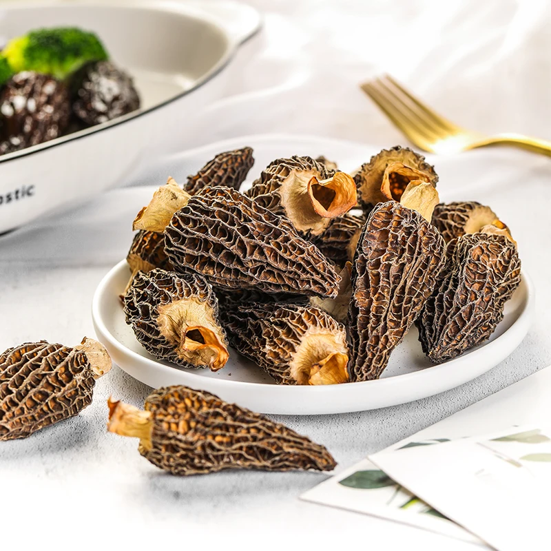 Delicious mountain treasures high quality Morels good material original fungus different levels mushroom OEM acceptable