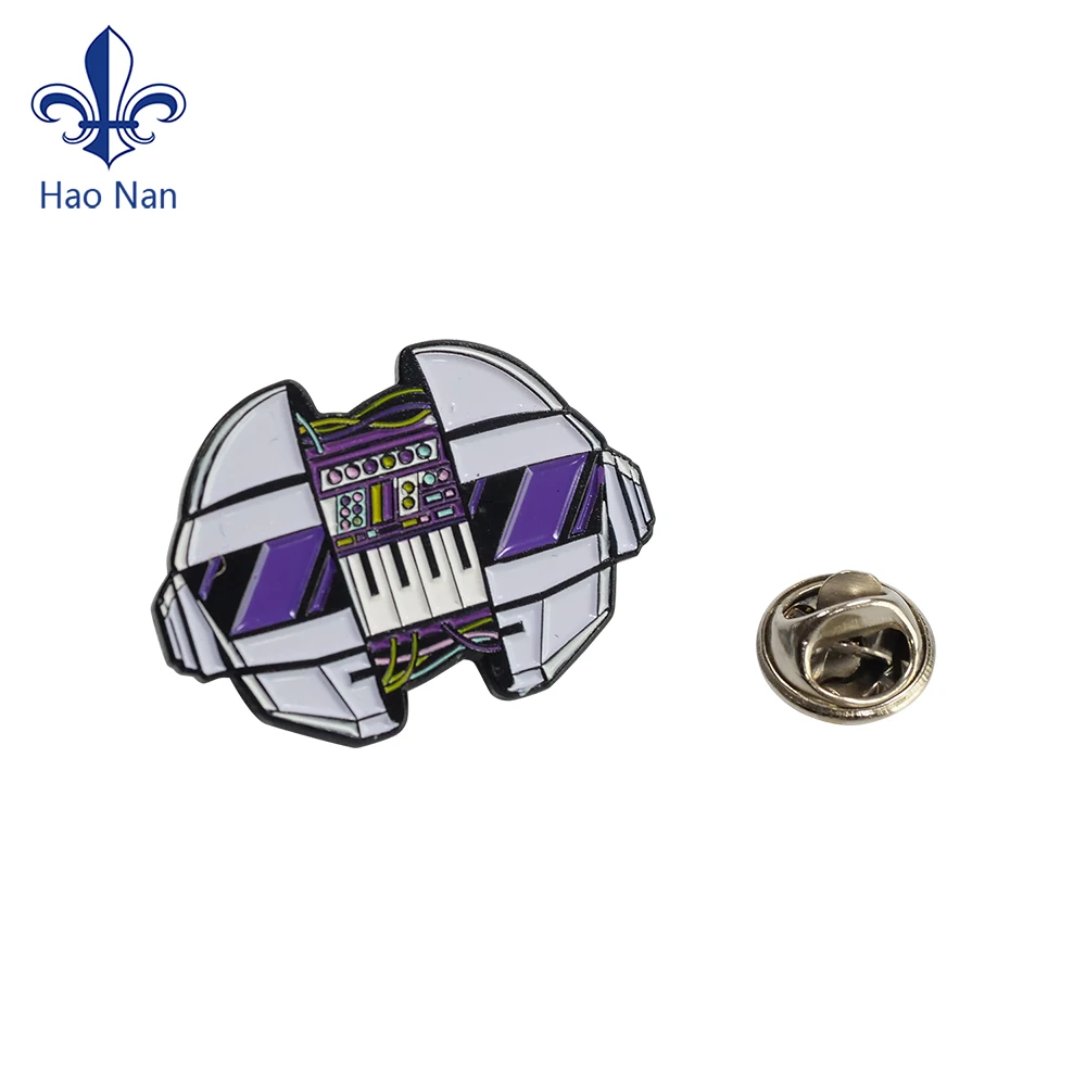Custom design logo  Lapel Hard Soft Synthetic enamel metal pin badge
