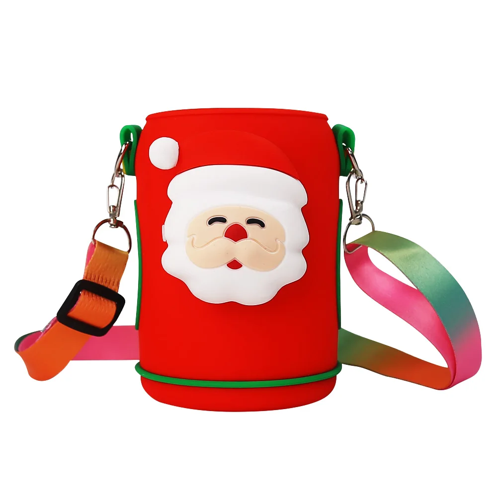 custom glass water bottle heat resistant silicone sleeve for thermos protective cover