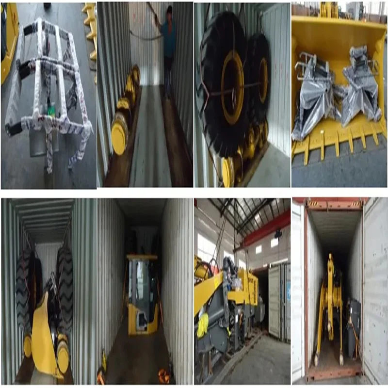 5t высококлассный колесный погрузчик, лопаточный погрузчик L956FH с длинной колесной базой для сыпучих материалов и твердых материалов