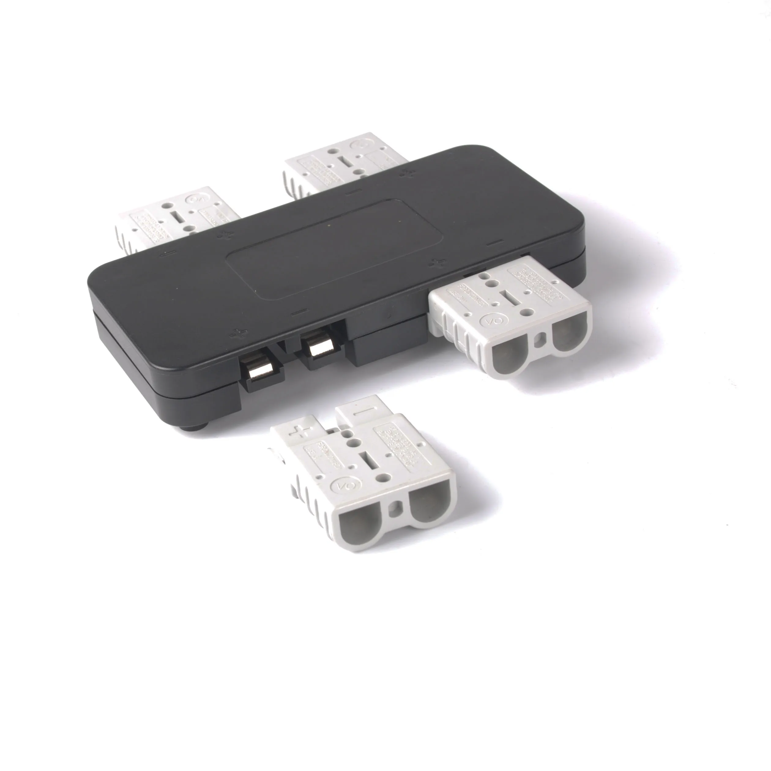 Patent Design OEM Customized 4 Ander son Port (4x50A) Parallel Connection No Pirority Battery Box Accessories