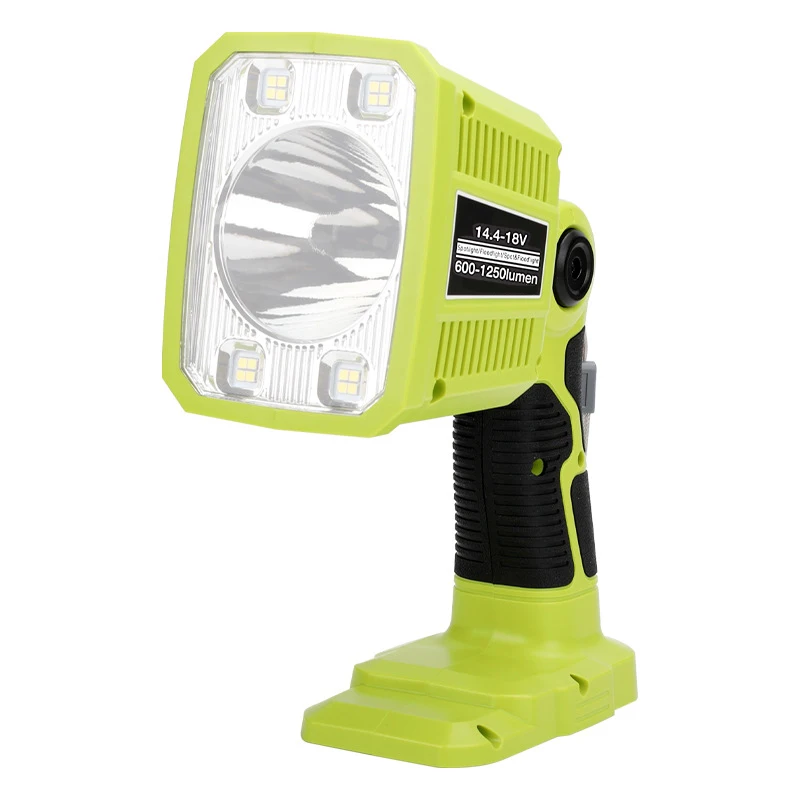 Светодиодный фонарик для Ryobi 18 В литий-никелевый Аккумулятор P108 P104 Вт 1250 лм светодиодный прожектор аварийного освещения