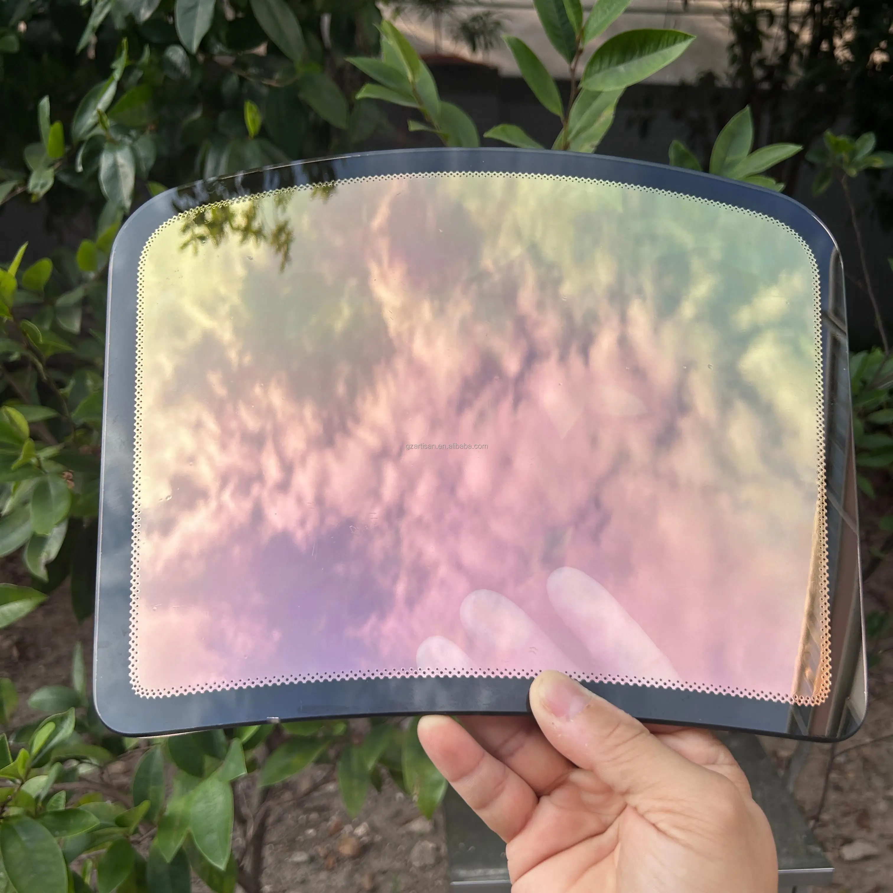 Good quality Vlt 70% gold Color Car Window Films Rolls red Chameleon Window Tint Film