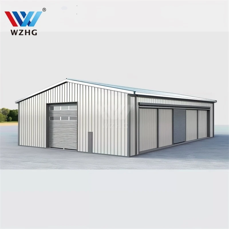 Good Product Quality Warehouse Prefab Steel Structure warehouse with skylight panels bolted connections in steel structures