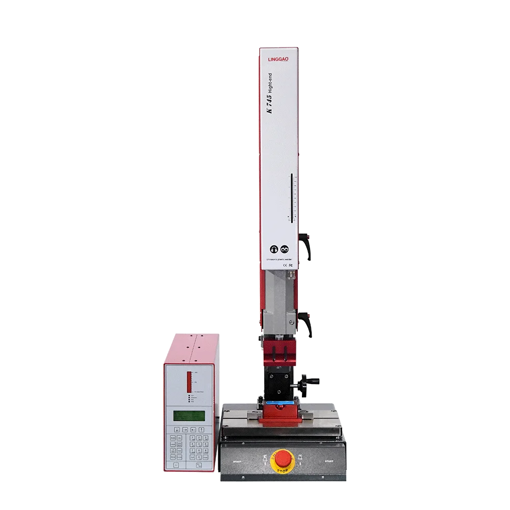 LINGGAO 900W CE certified ultrasonic machine plastic weld ultrasonic sieeve welding machine rontech