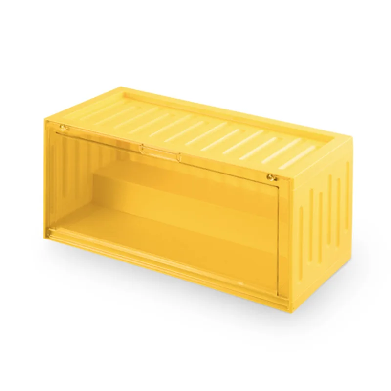 Transparent Large Space Plastic Storage Box Anime Figures Display Case Matt container doll toy storage box