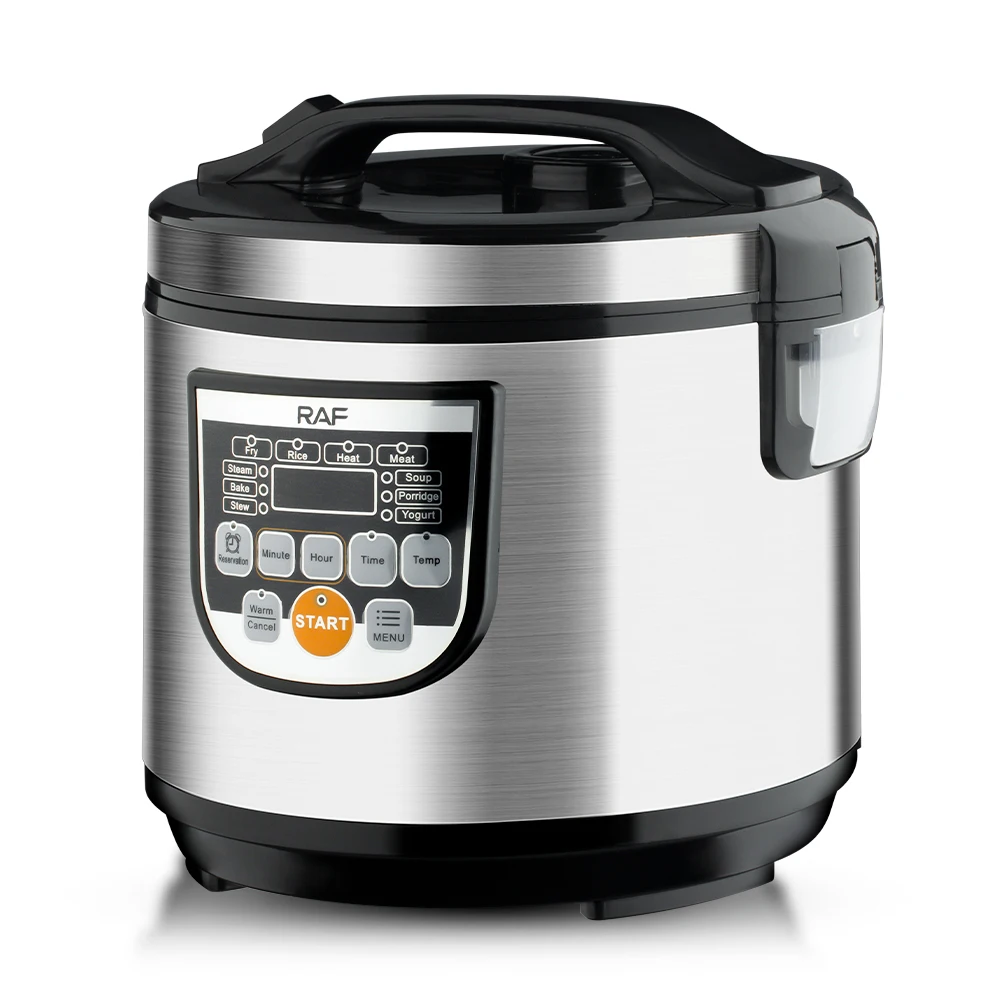 Premium Brand RAF Custom Logo Digital Automatic Intelligent 5L Kitchen Multi Electric Rice Cooker
