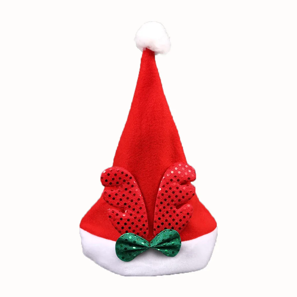
2021 Fashion kids adults new Xmas Christmas hat red celebration gift hats 