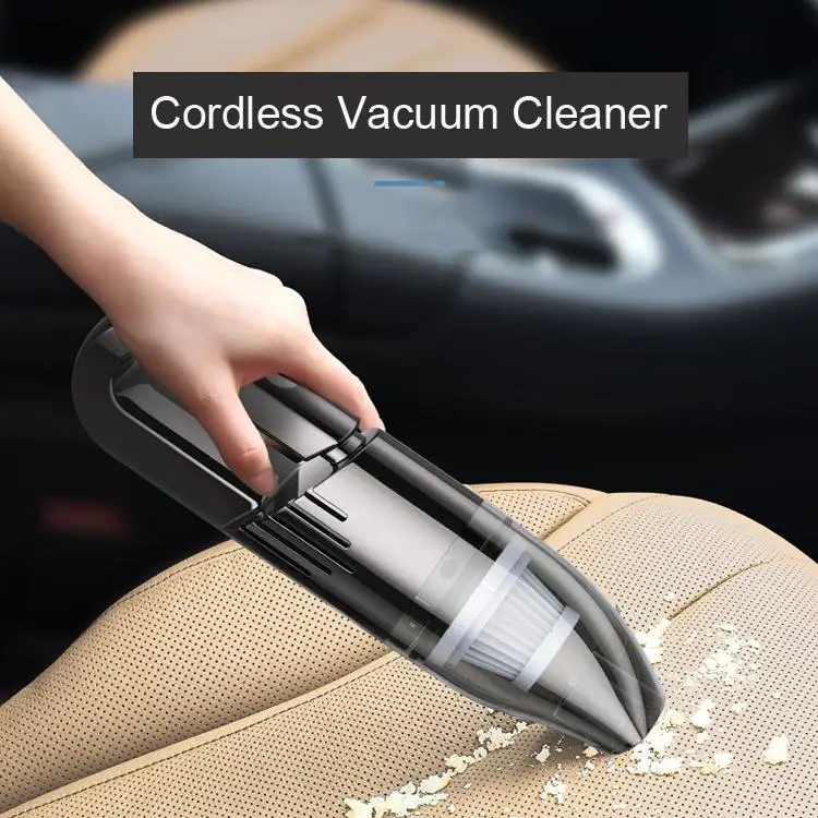 
6000 Pa Strong Power USB Rechargeable Mini Cordless Car Vacuum Cleaner Dust Buster for Home Desk Keyboard 