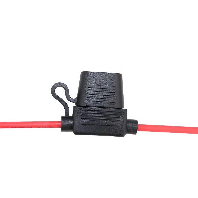 12 AWG Gauge Copper Wire Waterproof Automotive Inline Fuse Holder