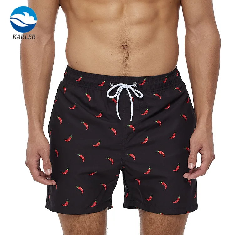 RTS 100% Polyester Comfortable men swim trunks board shorts