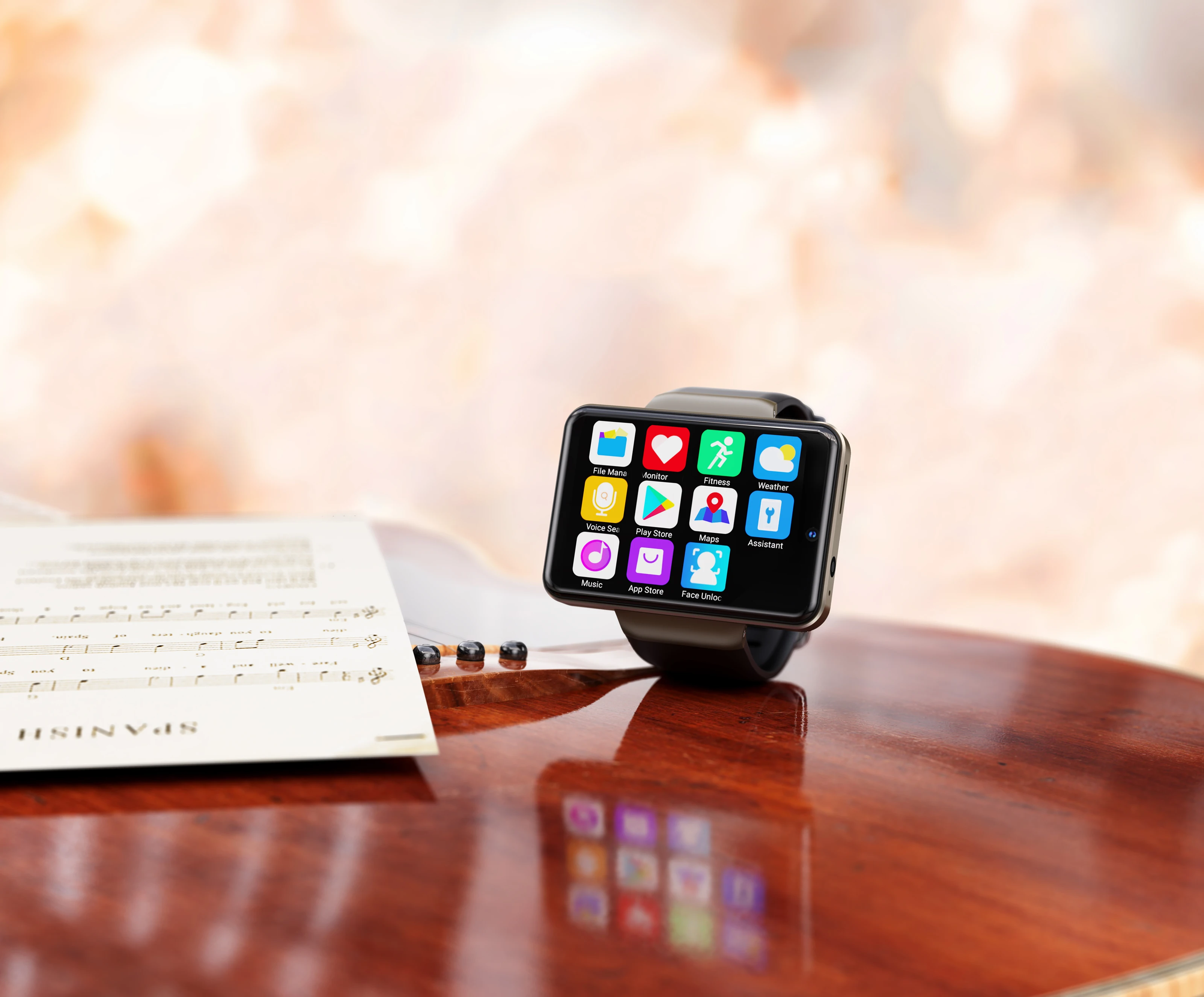 DM101 Smart Watch 2.4Inch Touch Screen Dual Camera Android Ios Smartwatch GPS WiFi 4G Smart Watch Phone DM101