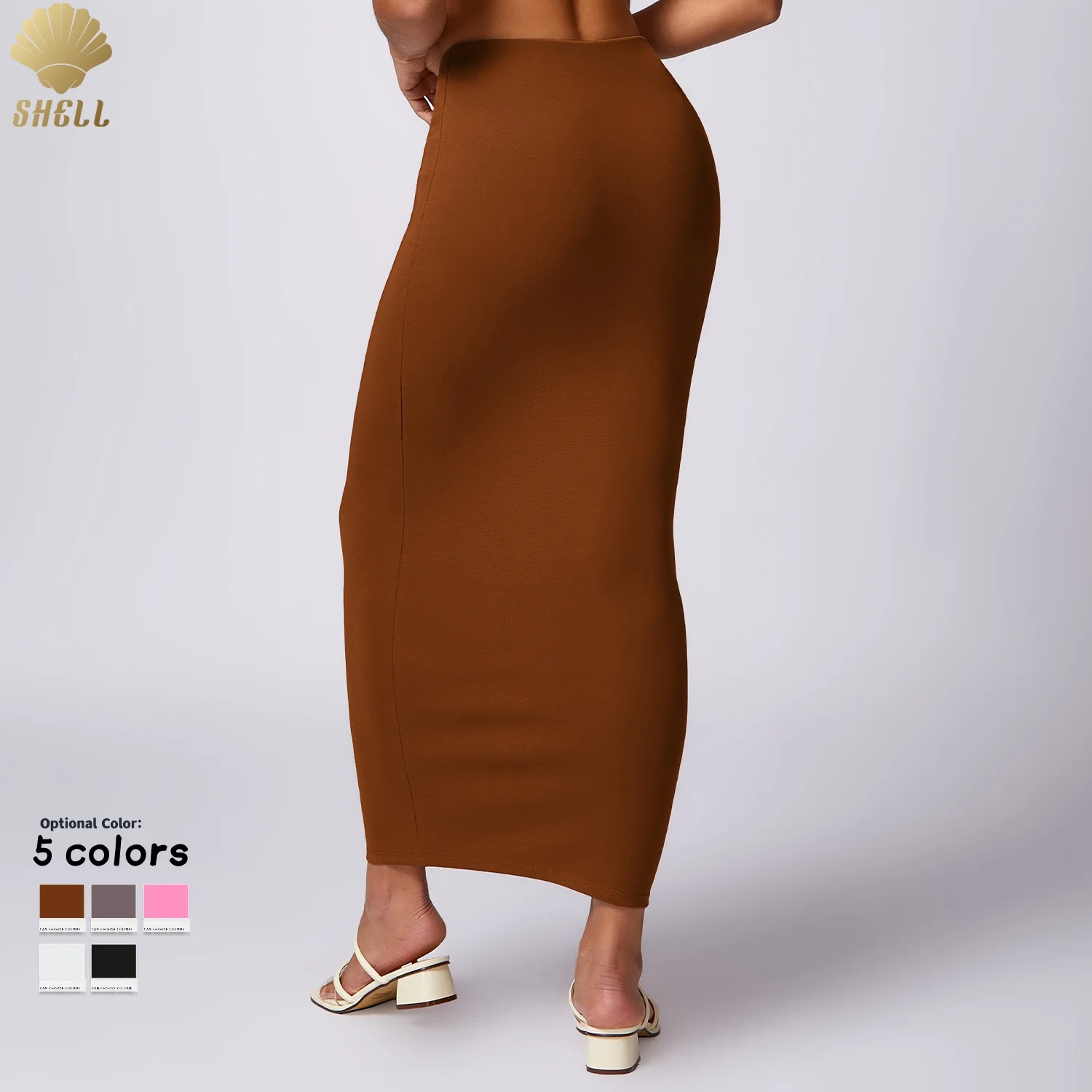 LULUXIXIYAYA  Spring summer Kardashian sexy  high waist hip skirt female slim Joker casual tight skirt.