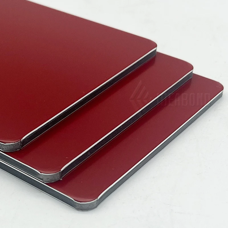 IDEABOND ACP Wall Panel 4ft8ft Construction Material House Interior Exterior Alucobond Composite Sheet Aluminum Composite Panels