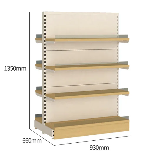 Meicheng Modern Retail Shelf Display Kids Clothes Milk Powder Bottle Baby Products Store Display Rack