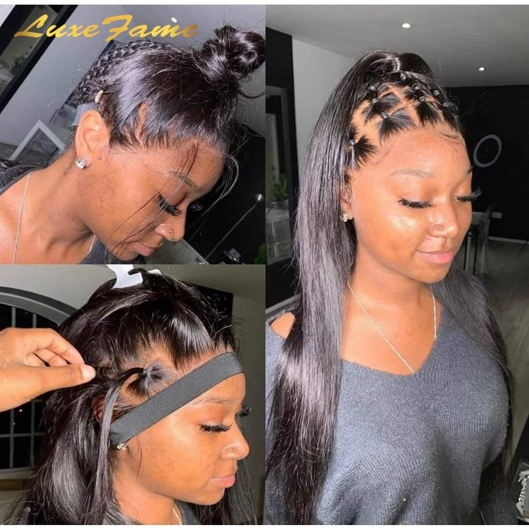 Human Hair Lace Front Wig Remy HD Lace Wigs for Black Brazilian Front Natural Alimina Mink Women Wholesale Transparent Swiss OEM