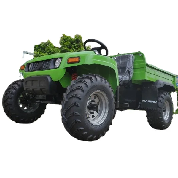 RARIRO mini electric 4x4 atv utility track vehicle off- road agricultural truck with CE certificate