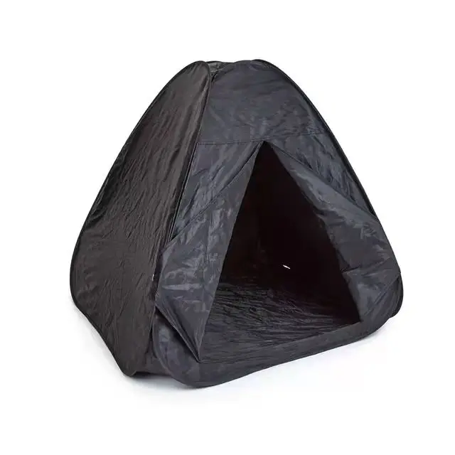 Indoor Black shade Easy Set Pop up Play Toy Tent for Kids hood light Tent For Treating Autism