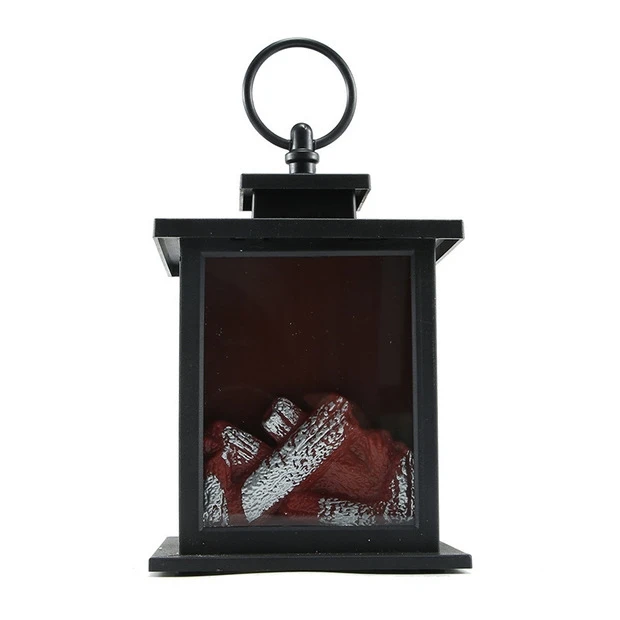 Craft Wind lamp Warm and Beautiful  New Model Simulated Flame Fireplace Light Intelligent Touch Switch Simulated Charcoal Decor