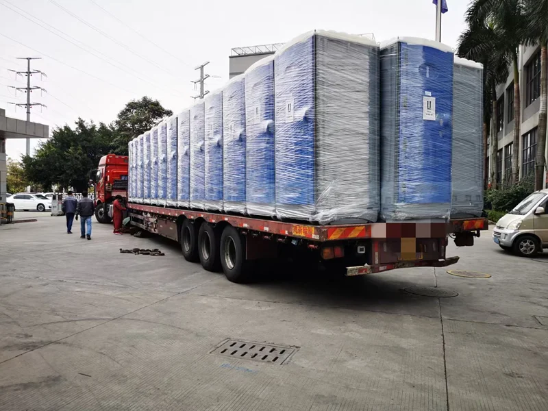 Лидер продаж уличная Мобильная душевая кабина из полиэтилена высокой плотности с несколькими портативными блоками для ванной комнаты туалета и душа