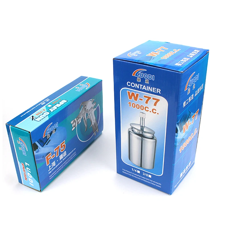 Paint Spray Gun Pneumatic Lower Pot Can-furniture Car Glue High Atomization Gun-